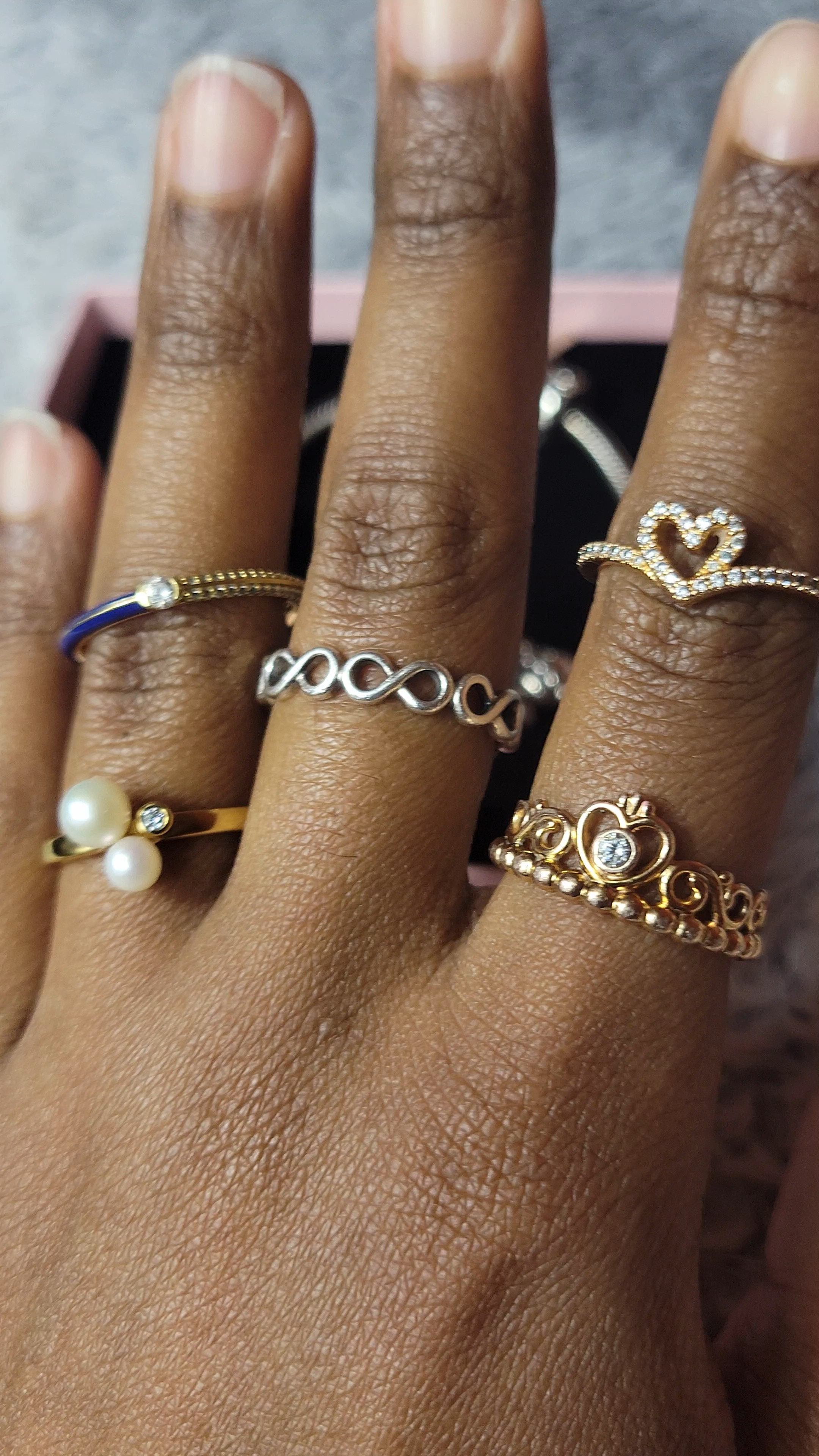 Nothing says "I love you" better than Pandora for this Valentine's Day season! Pandora has a new collection for this Valentine's Day but don't forget about the other items that they have! They have a beautiful collection of bracelets and charms, but their rings??? From Gold and Rose Gold to a classic Silver - you honestly can't go wrong! Do you own any Pandora rings? If so, which ones are your favorite? 

#LTKValentine #LTKBeauty #LTKselfcare