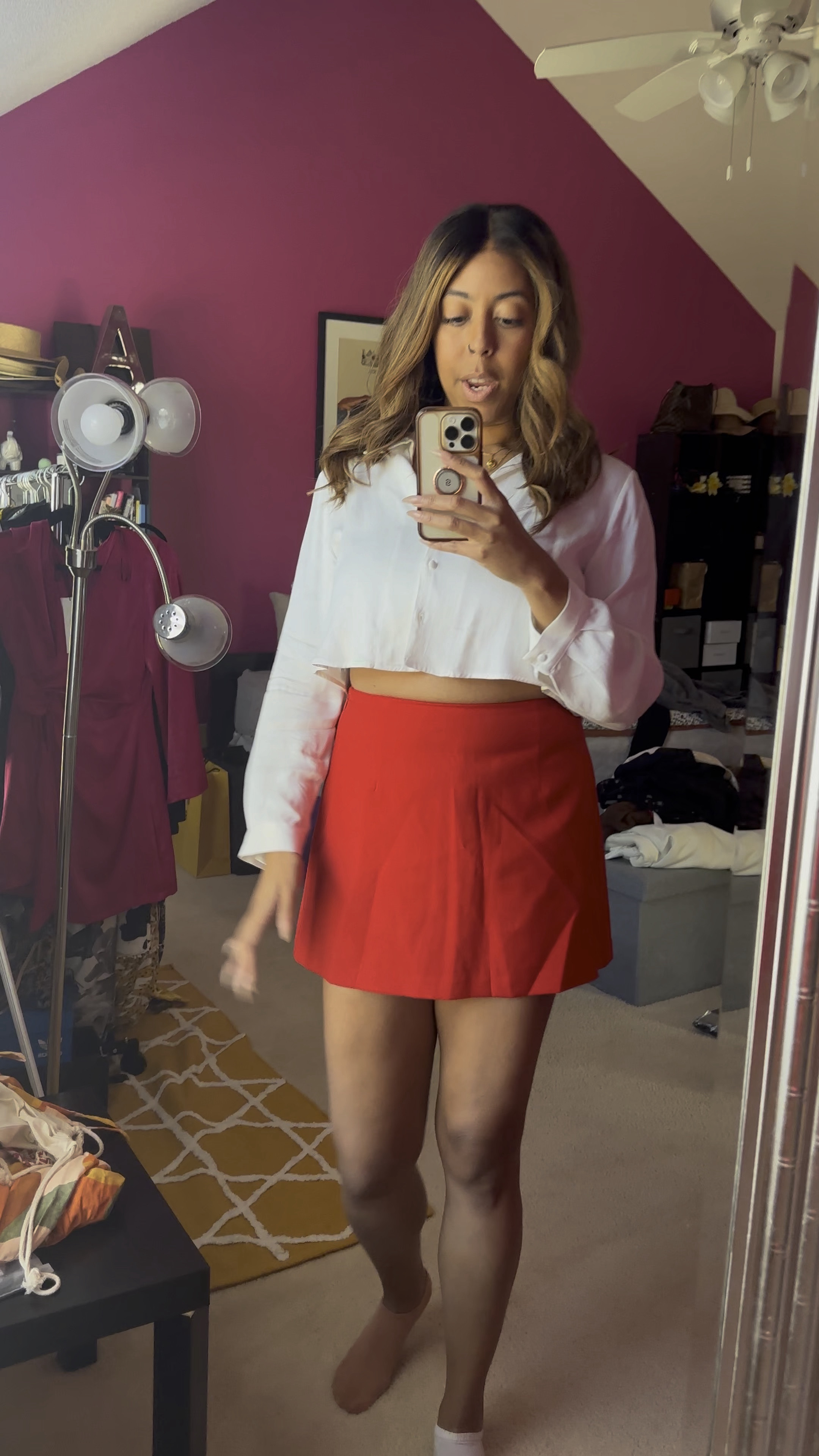 Mini Skort from Abercrombie  (the image below tags as pants, but it’s the Scarlett skort)

#LTKmidsize #LTKfindsunder100