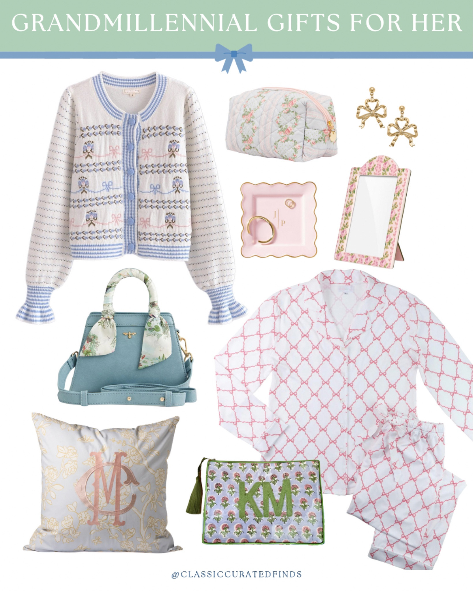 Grandmillennial gifts for her!🎀💗

Gift Guide, Gifts for Girls, Christmas Gifts, Gift Ideas, Preppy Fashion

#LTKSeasonal #LTKHoliday #LTKGiftGuide