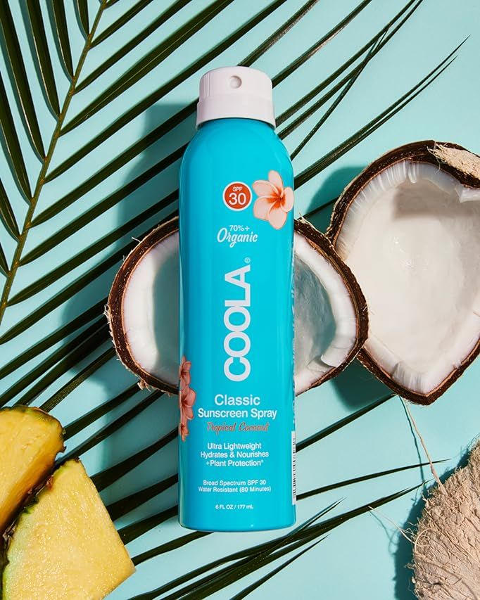 COOLA Organic Sunscreen SPF 30 Sunblock Spray, Dermatologist Tested Skin Care for Daily Protection,  | Amazon (US)