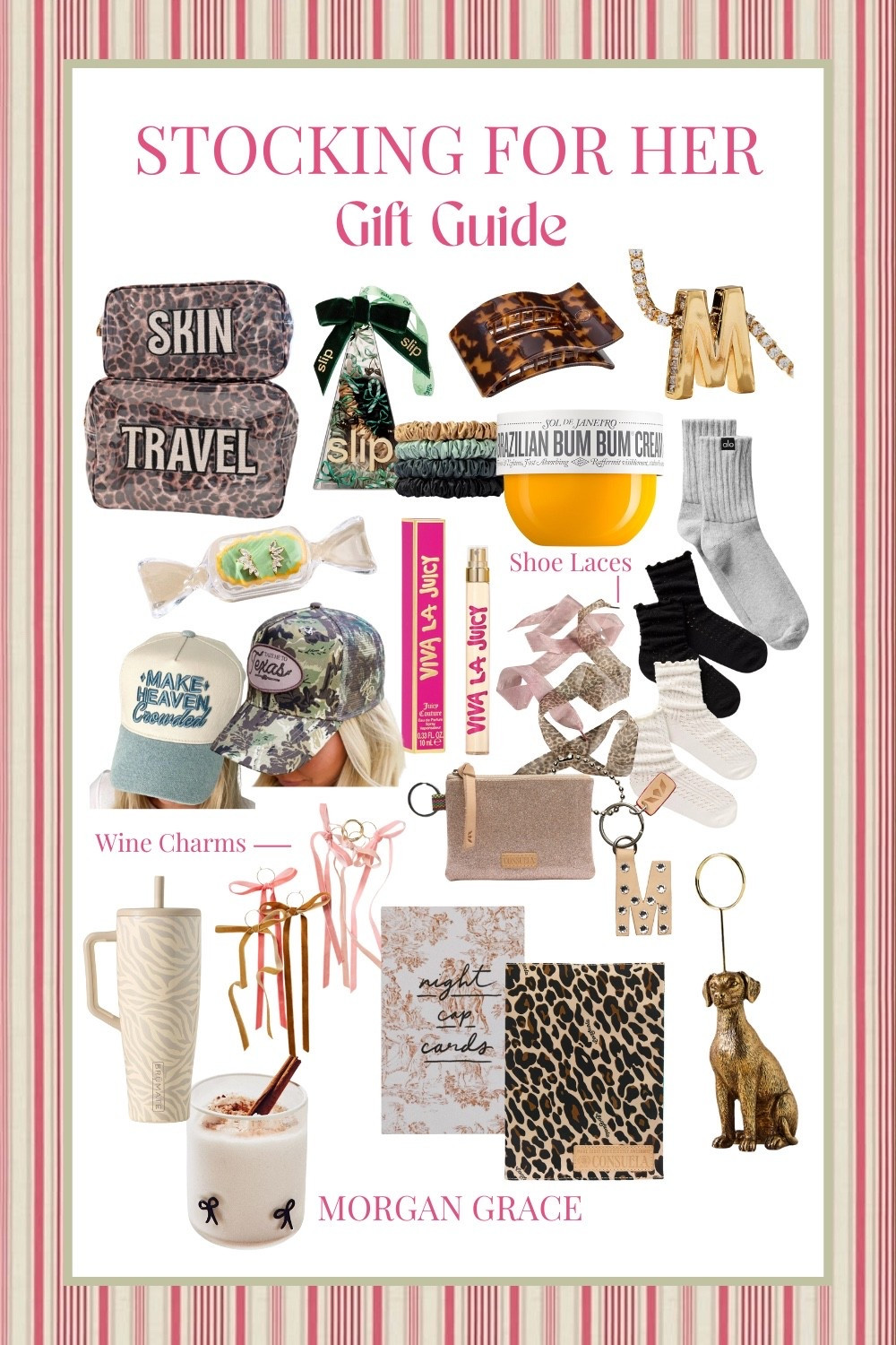 Stocking For Women

Stocking ideas for girls, stocking ideas for women, women stocking, girls stocking, gift guide for her, gift guide for women, gift guide for girls, Christmas ideas for women, Christmas gifts for women, Christmas ideas for her, below $50 Christmas gift for women, Anthropologie Christmas gifts, Anthropologie gift guide, affordable Christmas gifts for women, girly Christmas gifts, trucker hat for women, camo trucker hat for women, anthropologie stocking stuffers, cheetah water bottle, cheetah cup, iced coffee gifts, Anthropologie home, bow accessories, fun girl accessories, Anthropologie accessories, beauty Christmas gifts, Consuela gifts, cute long socks, flat claw clip, small perfume, cheetah bag, toiletrie bag, custom gifts, cheetah notebook, cheetah toiletrie bag, Morgan Grace Howe

#LTKGiftGuide #LTKFindsUnder50 #LTKHoliday