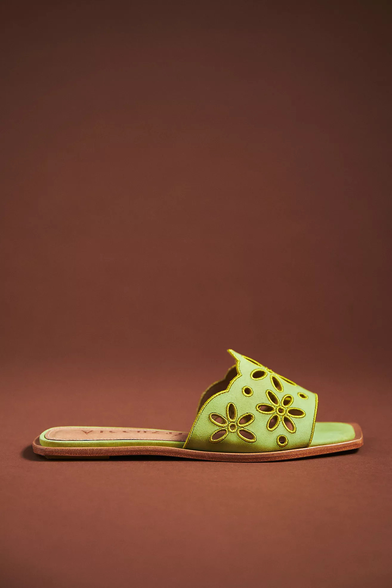 Vicenza Floral Cut-Out Sandals | Anthropologie (US)