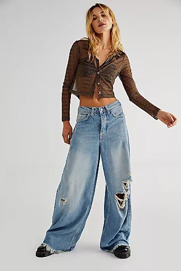 Old West Slouchy Jeans | Free People (Global - UK&FR Excluded)