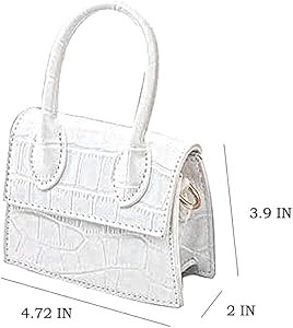 Cute Purse Mini Crossbody Bags for Women Girls Top Handle Clutch Handbag | Amazon (US)