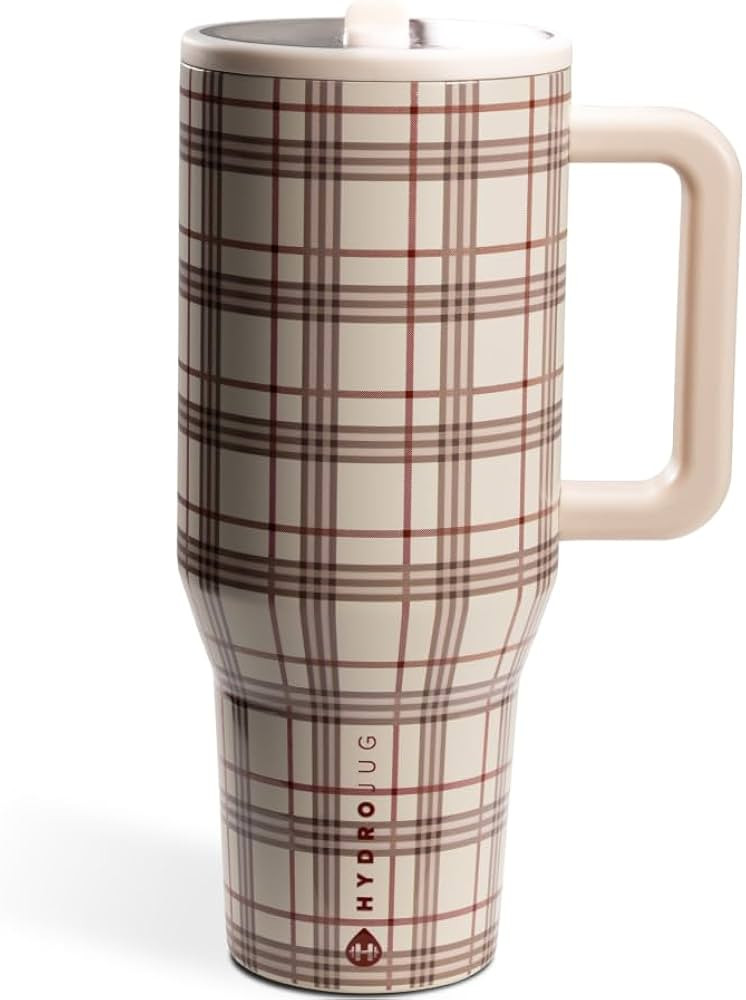 HydroJug Traveler - 32 oz Water Bottle with Handle & Flip Straw - Fits in Cup Holder, Leak Resist... | Amazon (US)