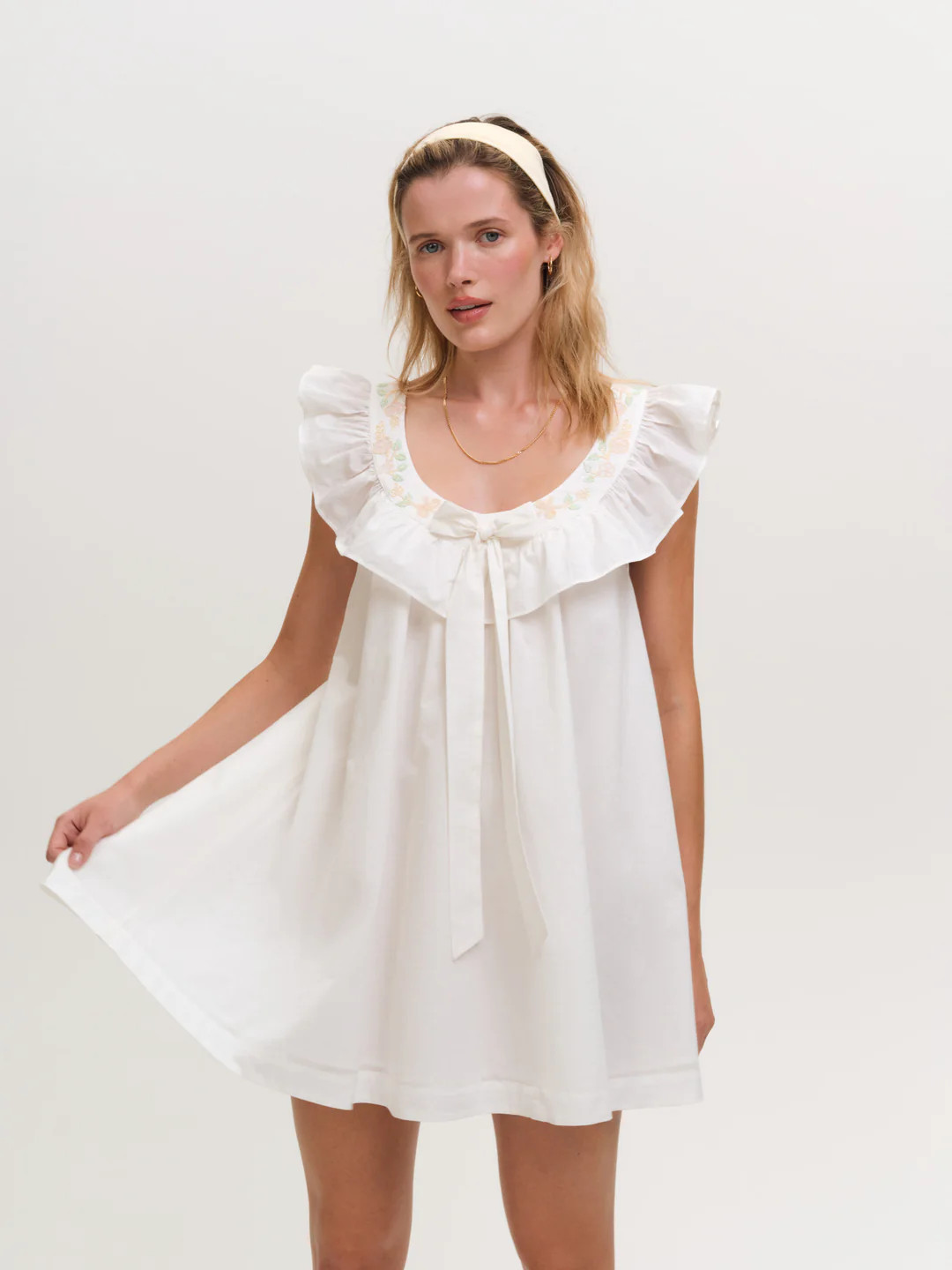 Cora Slip Dress \u2014 White | For Love & Lemons