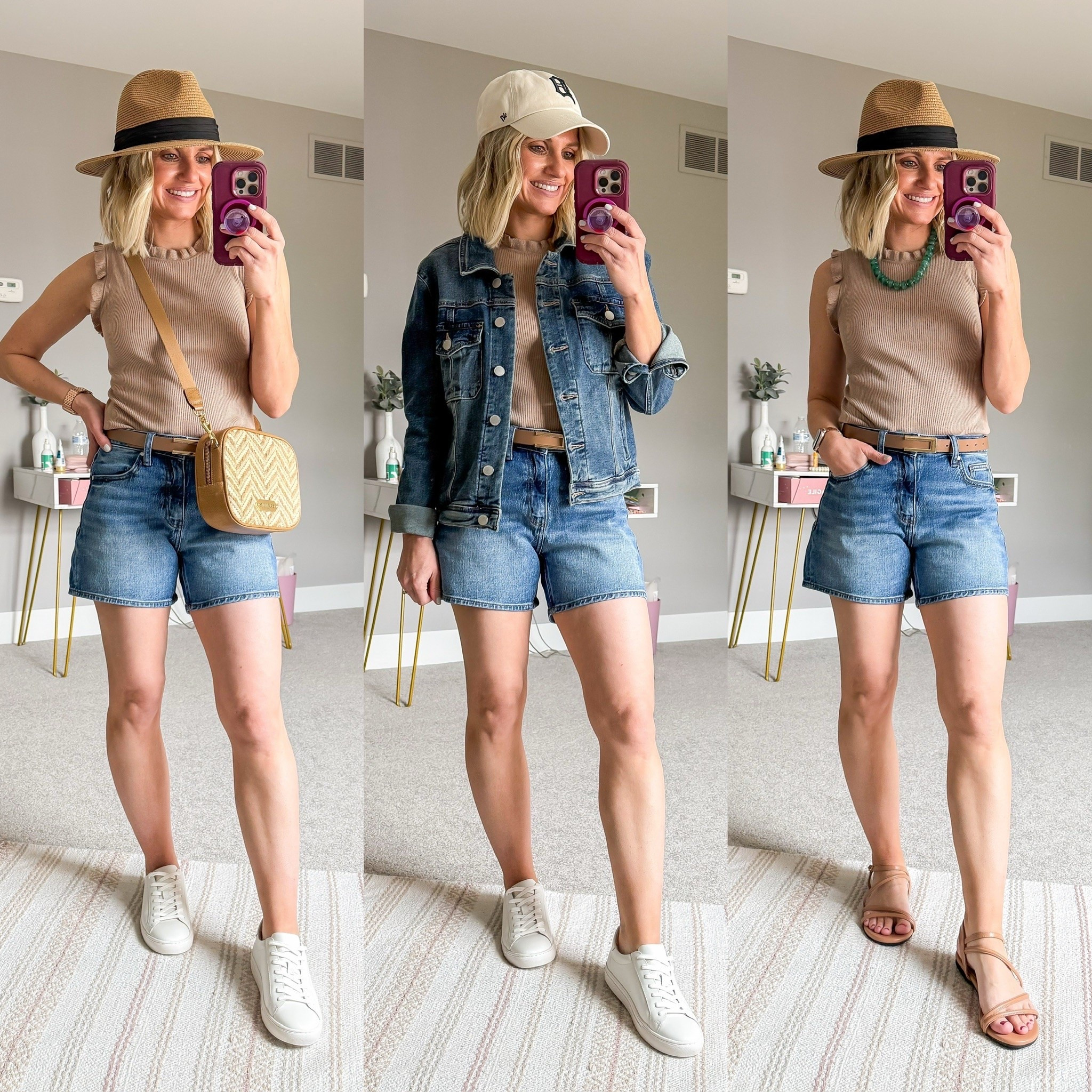 Summer capsule wardrobe for moms outfit ideas.

#LTKootd #LTKSeasonal #LTKOver40