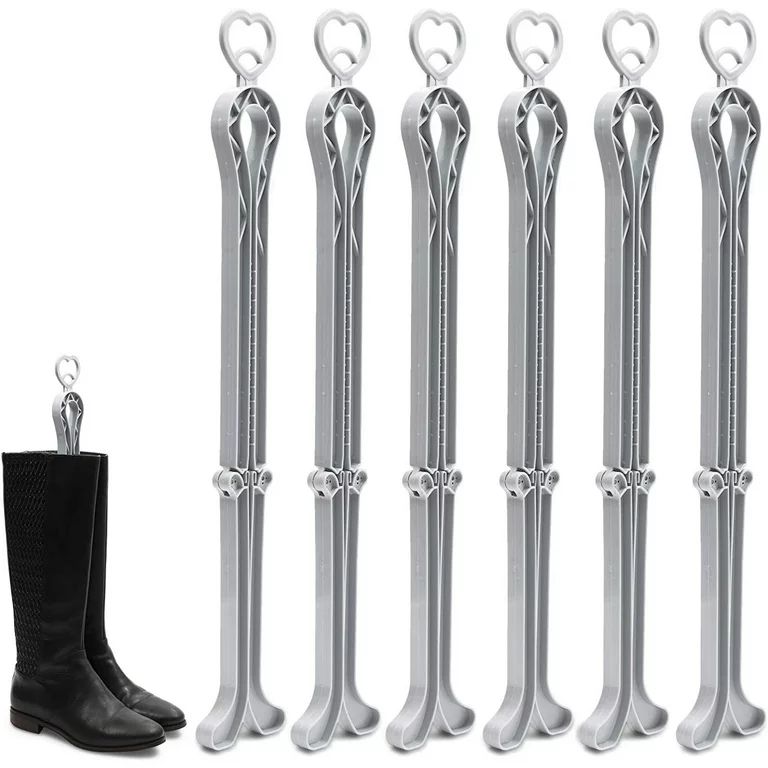 6 Pack Boot Shaper Holder for Tall Boots and Knee High Shoe Accessories, Assorted Colors | Walmart (US)