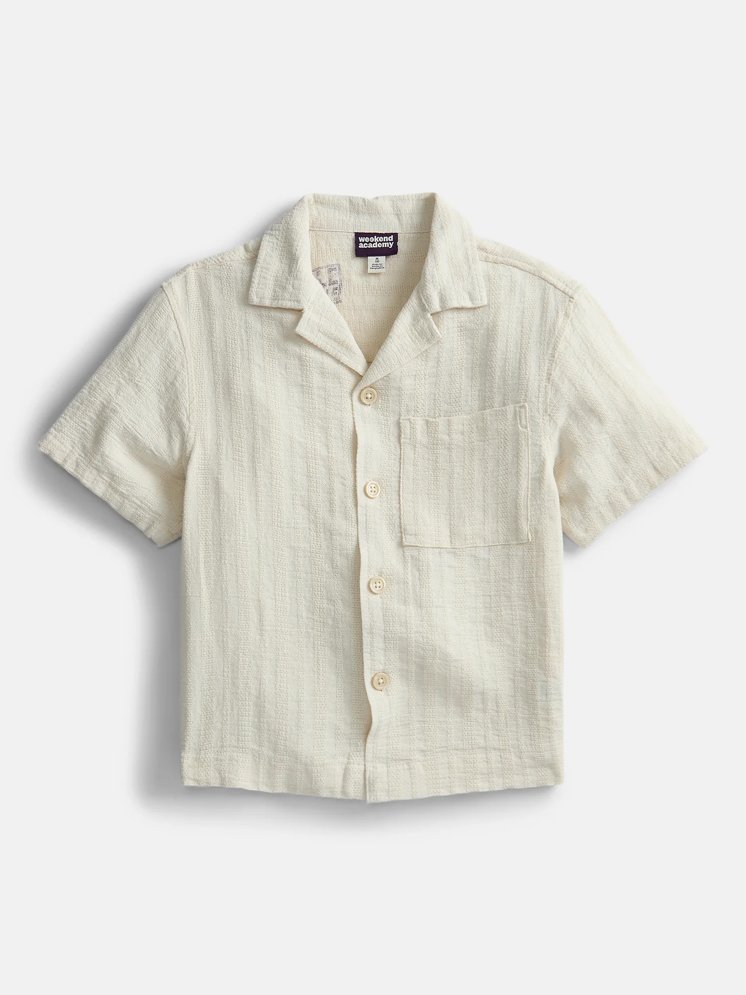 Weekend Academy Boys Button Down Shirt, Sizes 4-18 | Walmart (US)