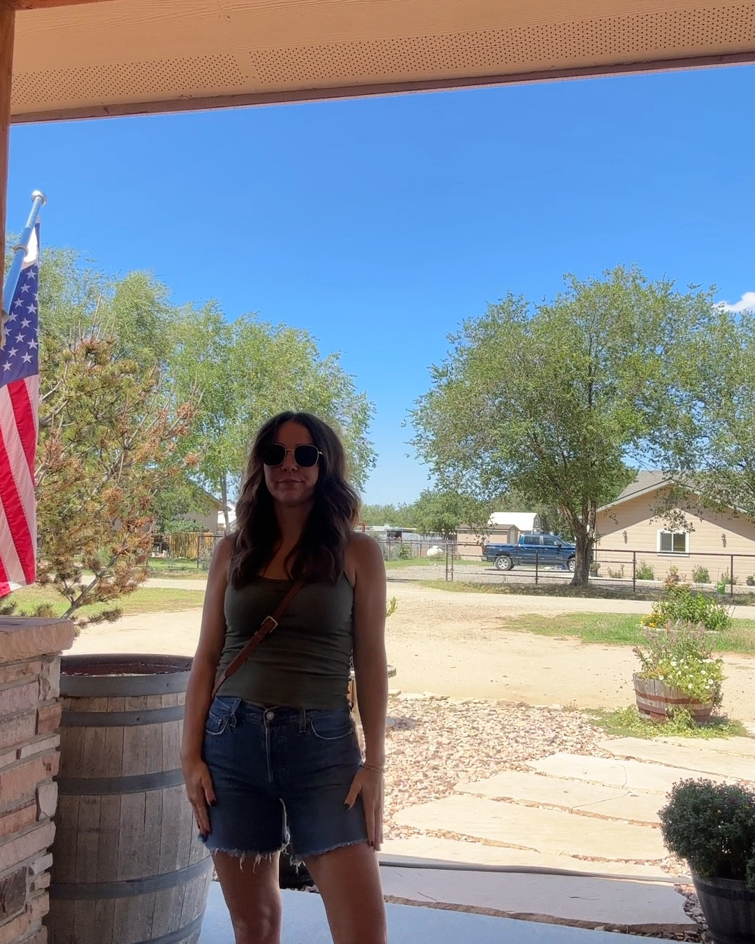 Easy summer mom fit! Quay Jezabell sunglasses, vintage Dooney and Bourke leather purse, madewell leather sandals and Levi’s Jean shorts! I have 3 different colors in these Levi’s 501, mid thigh cutoff shorts! Also 3 different colors in this Walmart ribbed tank cut to crop by me! 

#LTKSeasonal #LTKFindsUnder100 #LTKWatchNow