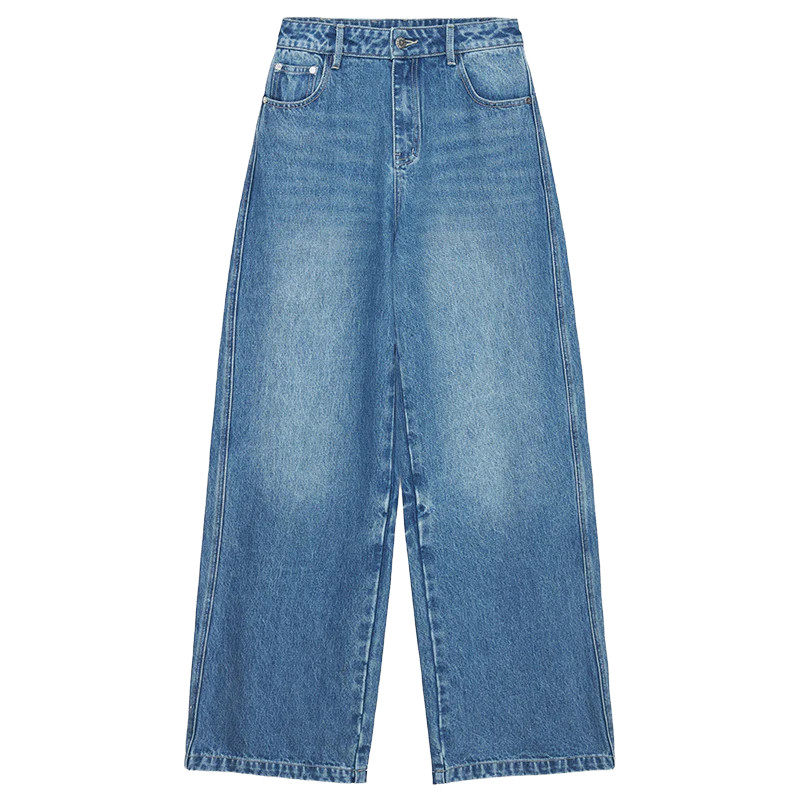 SELFWHO vintage floral washed jeans | SELFWHO