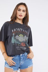 Montana Graphic Crew Neck Tee | Forever 21 | Forever 21 (US)