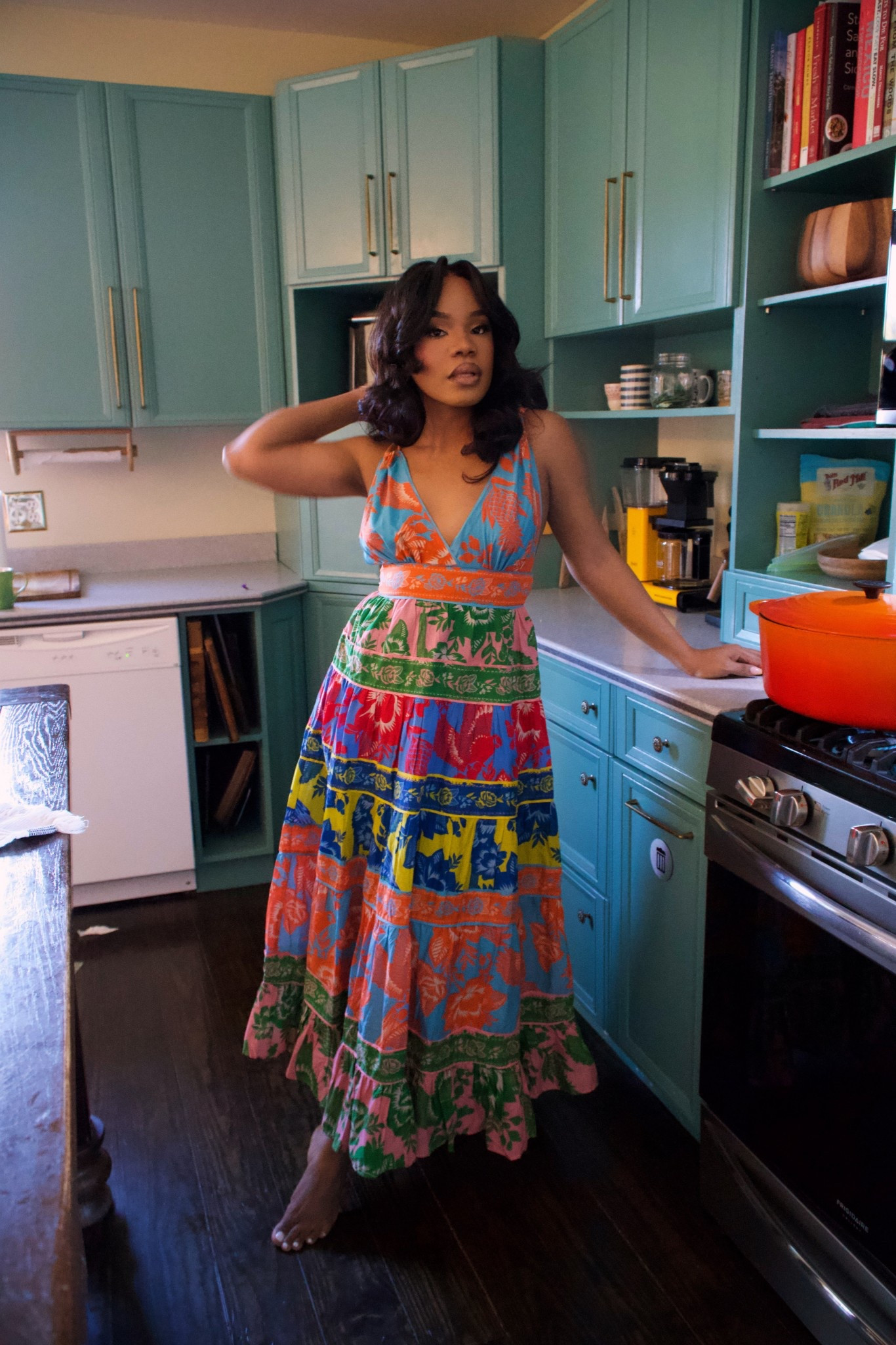 Who doesn’t like a comfy colorful maxi dress?! 

#LTKSpringSale #LTKWatchNow #LTKSeasonal