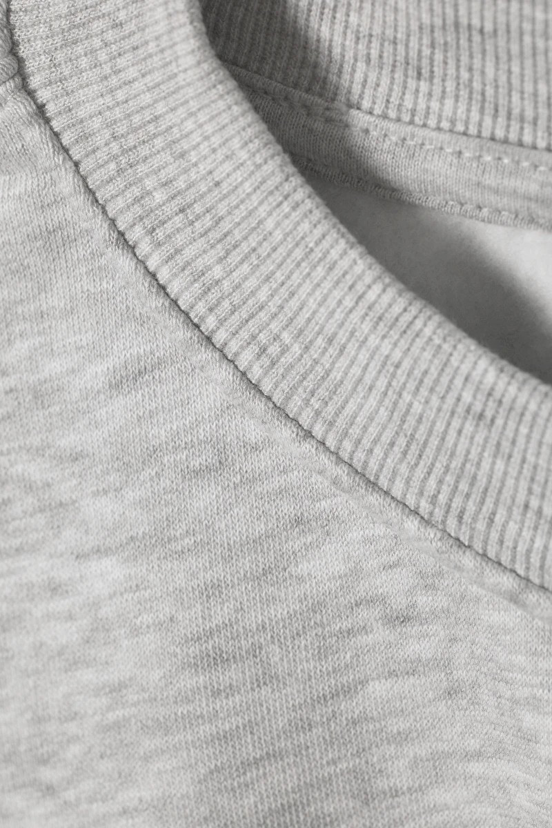 Super Oversized Sweatshirt - Grey melange - Weekday GB | Weekday