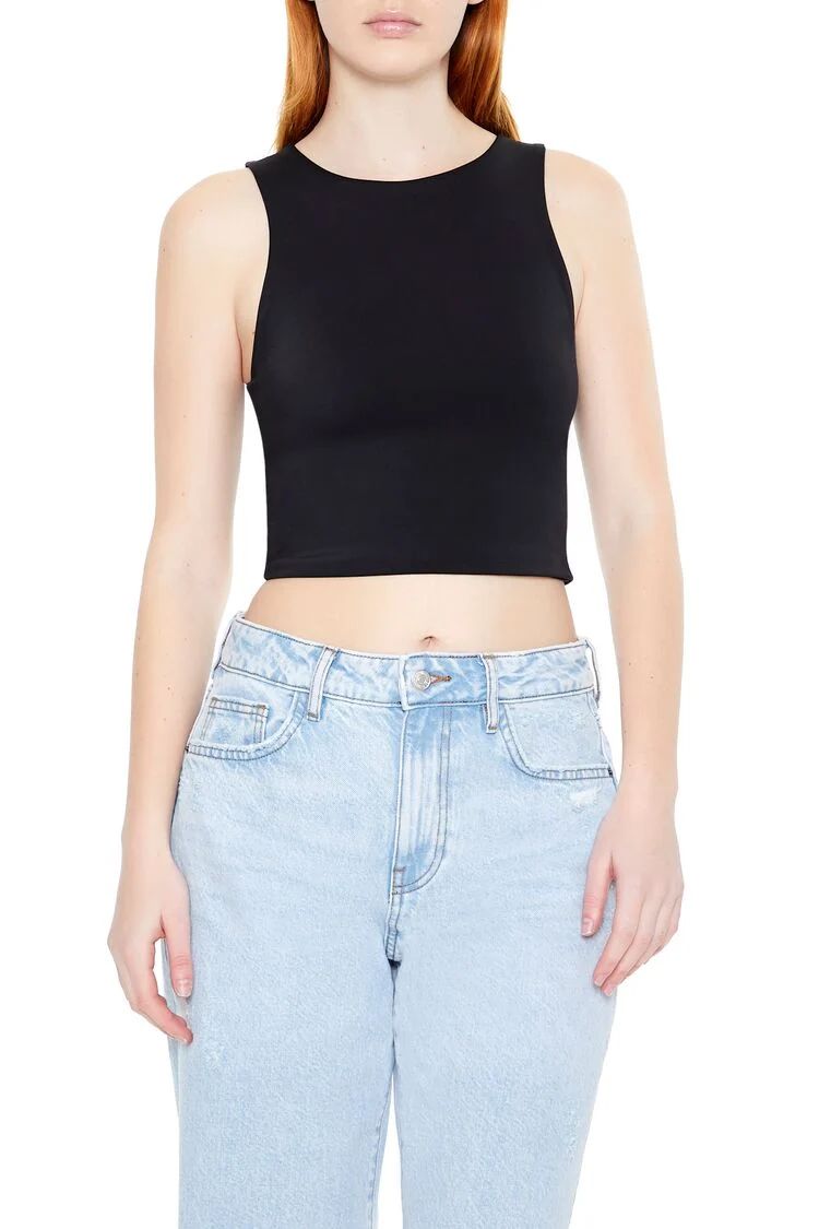 Sculpt Shape Cropped Tank Top | Forever 21