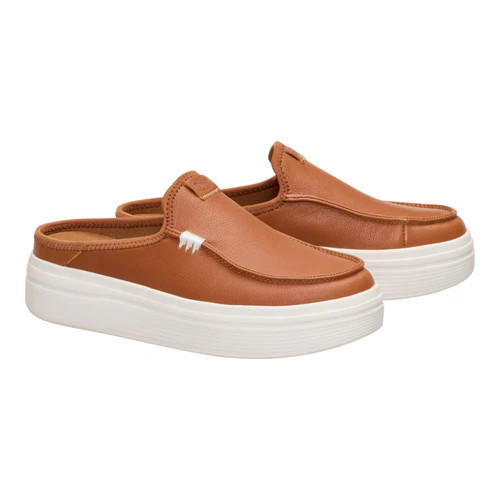 Austin Lift Leather Women - Black | HEYDUDE