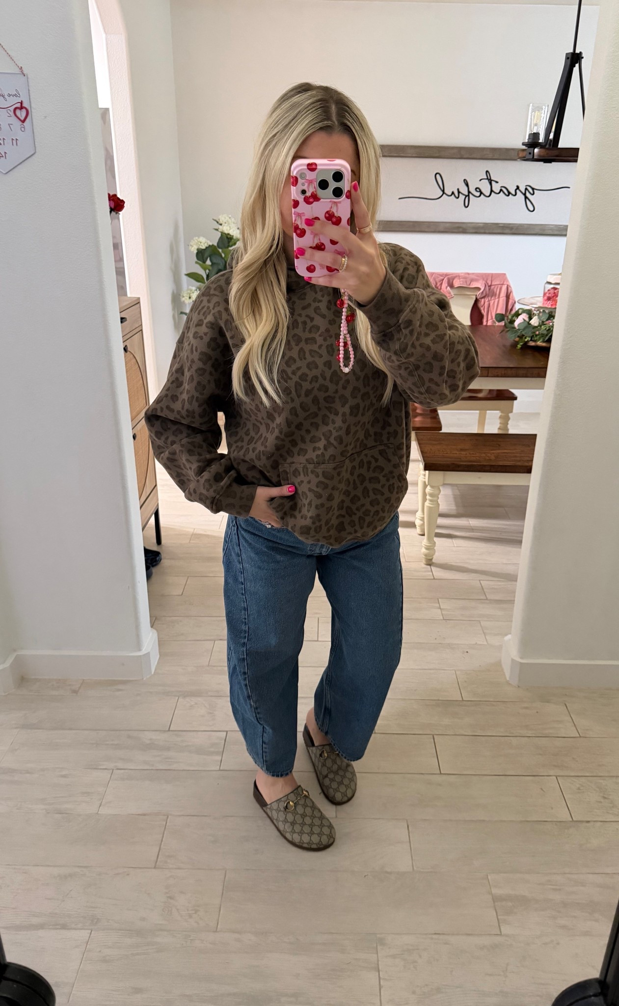 Outfit on sale
Leopard hoodie small
Abercrombie barrel jeans 27 short
Gucci clogs tts
 Code:Denimaf

#LTKSaleAlert #LTKootd