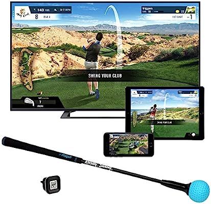 Phigolf Mobile and Home Smart Golf Game Simulator with Swing Stick - WGT Edition 2019 | Amazon (US)