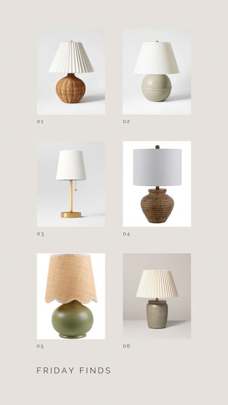Table lamp round up! 

#LTKhome