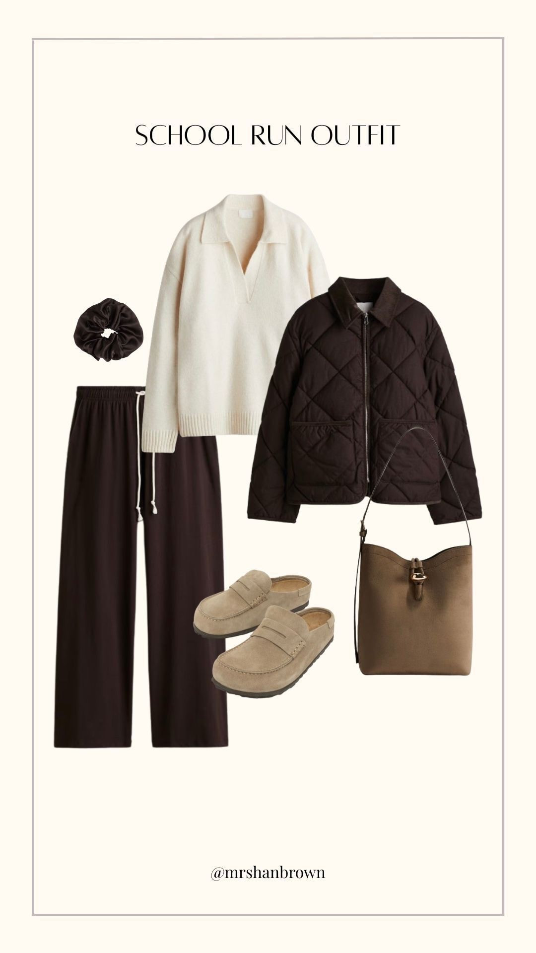 The most perfect school run outfit!! Super comfy but also put together 😌 Obsessed with the quilted jacket! 

School run, mum outfit, comfy outfit, dog walking outfit, Birkenstock Naples, suede bag, neutral outfit

#LTKshoes #LTKautumn #LTKuk