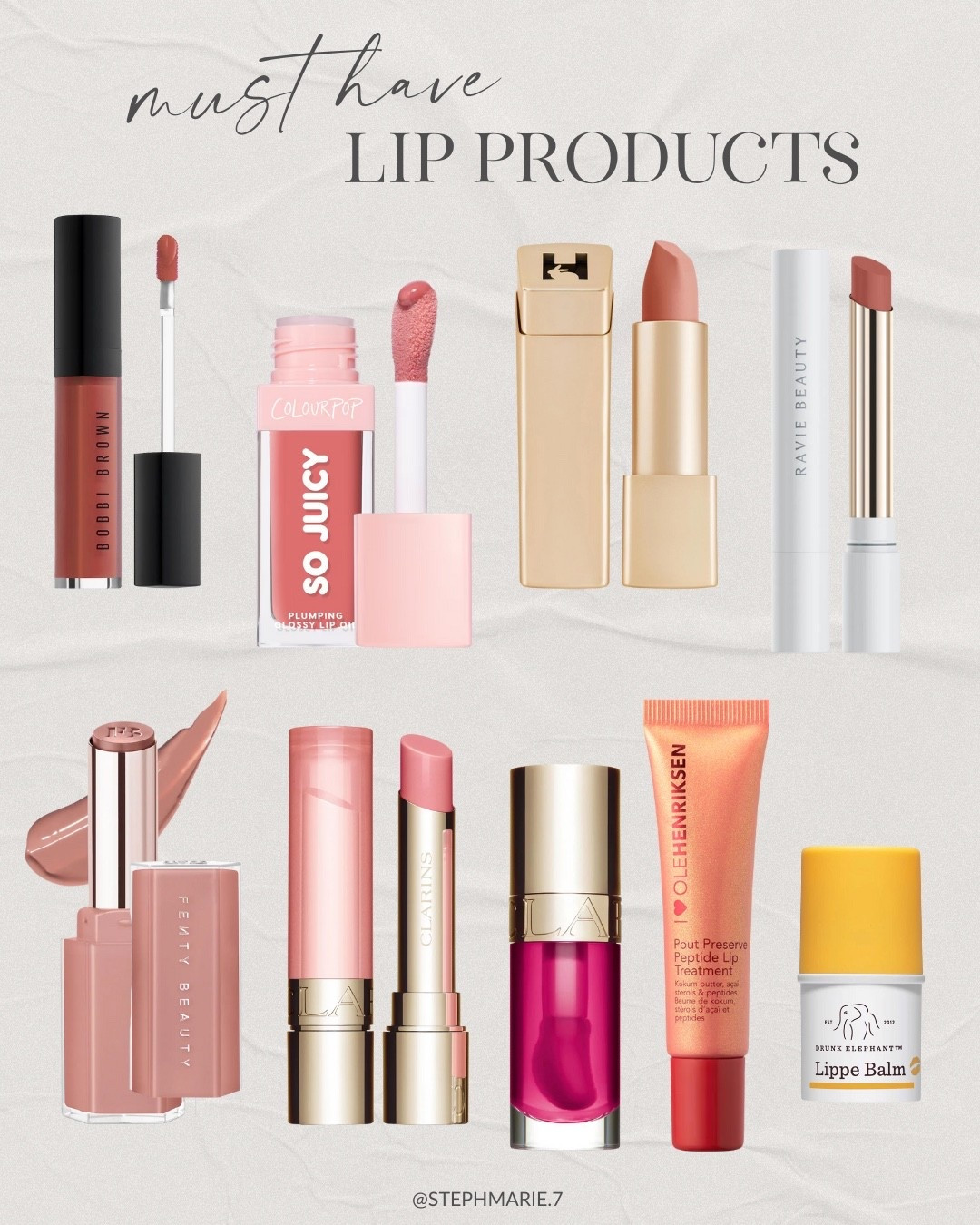 The must have lip products for hydrated lips with a little color! I also love the ole henricksen and drunk elephant lip treatments/balms for both evening and all day wear!

#LTKBeauty #LTKOver40 #LTKSeasonal