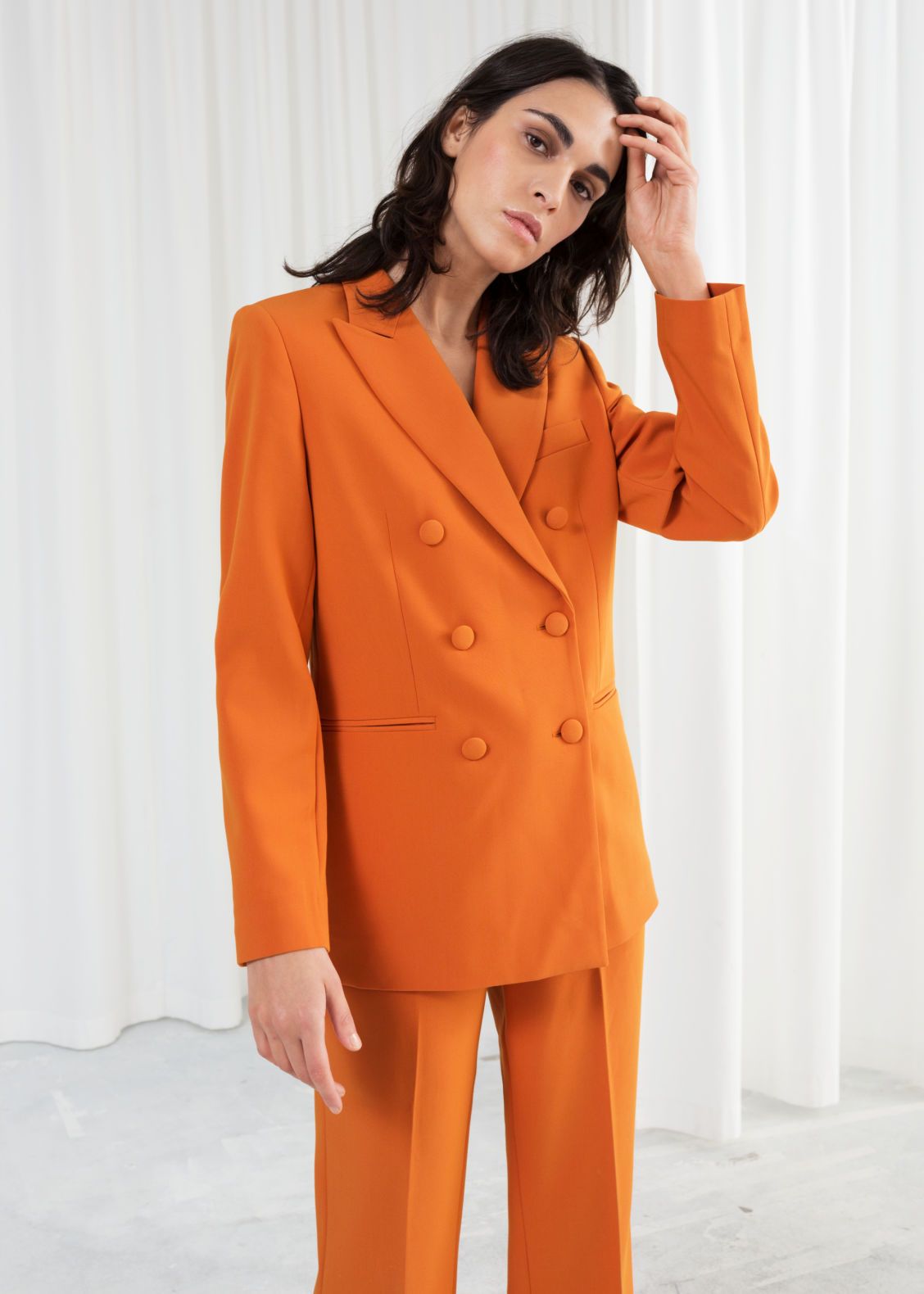 https://www.stories.com/en_usd/clothing/blazers/product.oversized-double-breasted-blazer-orange.0684 | & Other Stories (EU + UK)