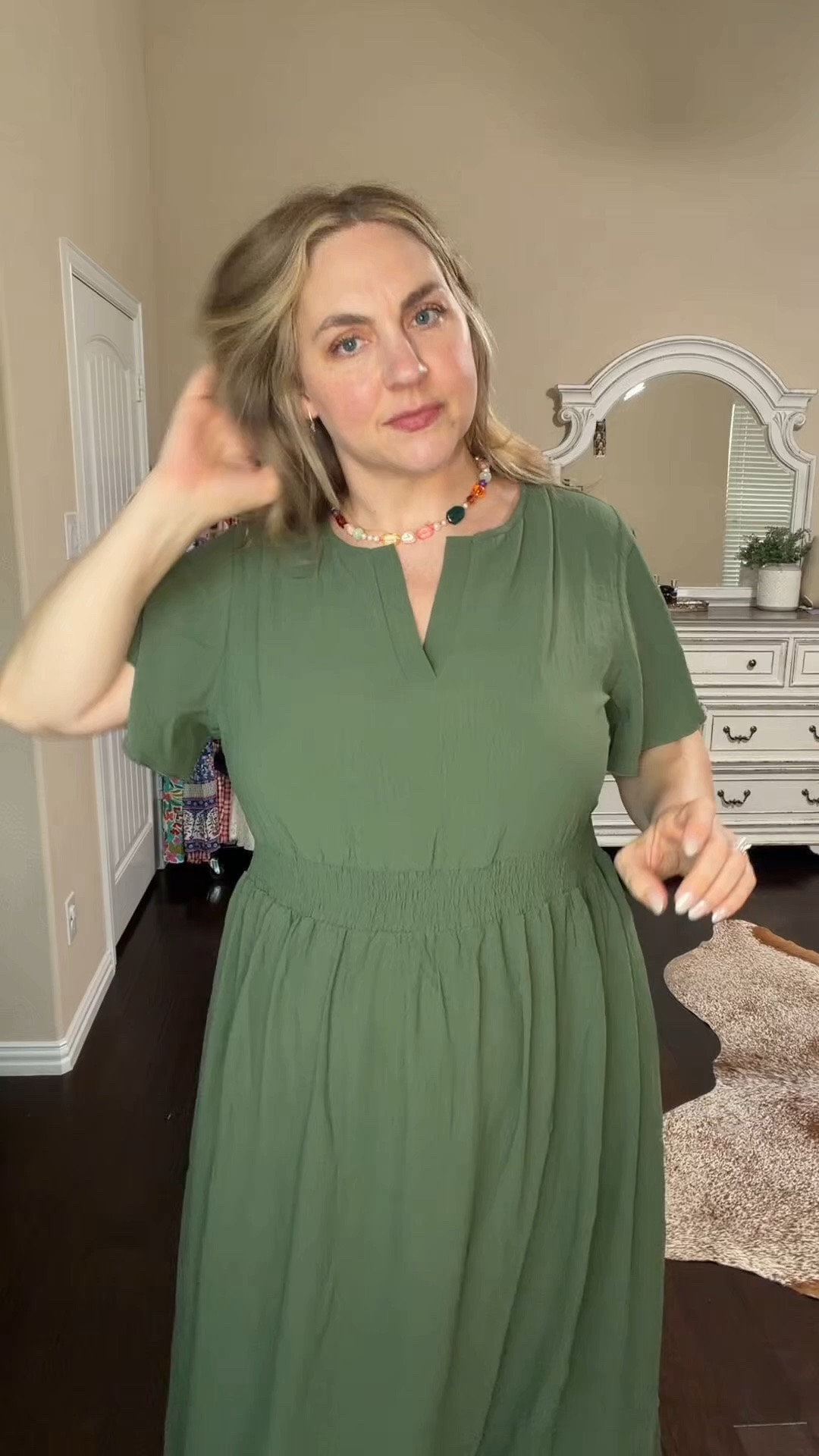 Just in time for us teachers needing something to wear for Open House or Back to School! Comment "DRESS" for links 📚❤️

@amazonfashion @olrikofficial #amazonfashion #amazonfashionfinds #teacheroutfit #maxidresses #midsizeoutfits mom style, affordable fashion, plus size outfit inspo, ootd, casual dress, stretchy maxi dress, teacher fit

#LTKootd #LTKPlusSize #LTKMidsize