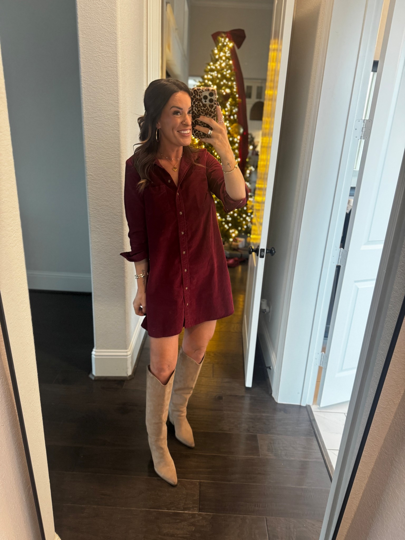 Wearing an XS in this Walmart dress! 

#LTKgrwm #LTKHoliday #LTKootd