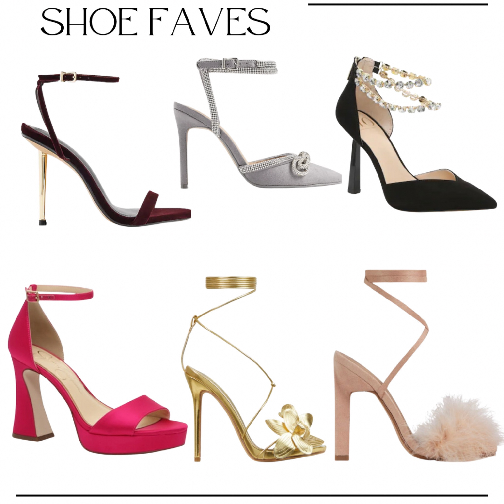 Heels for the holiday season  

#LTKshoecrush #LTKunder100 #LTKSeasonal