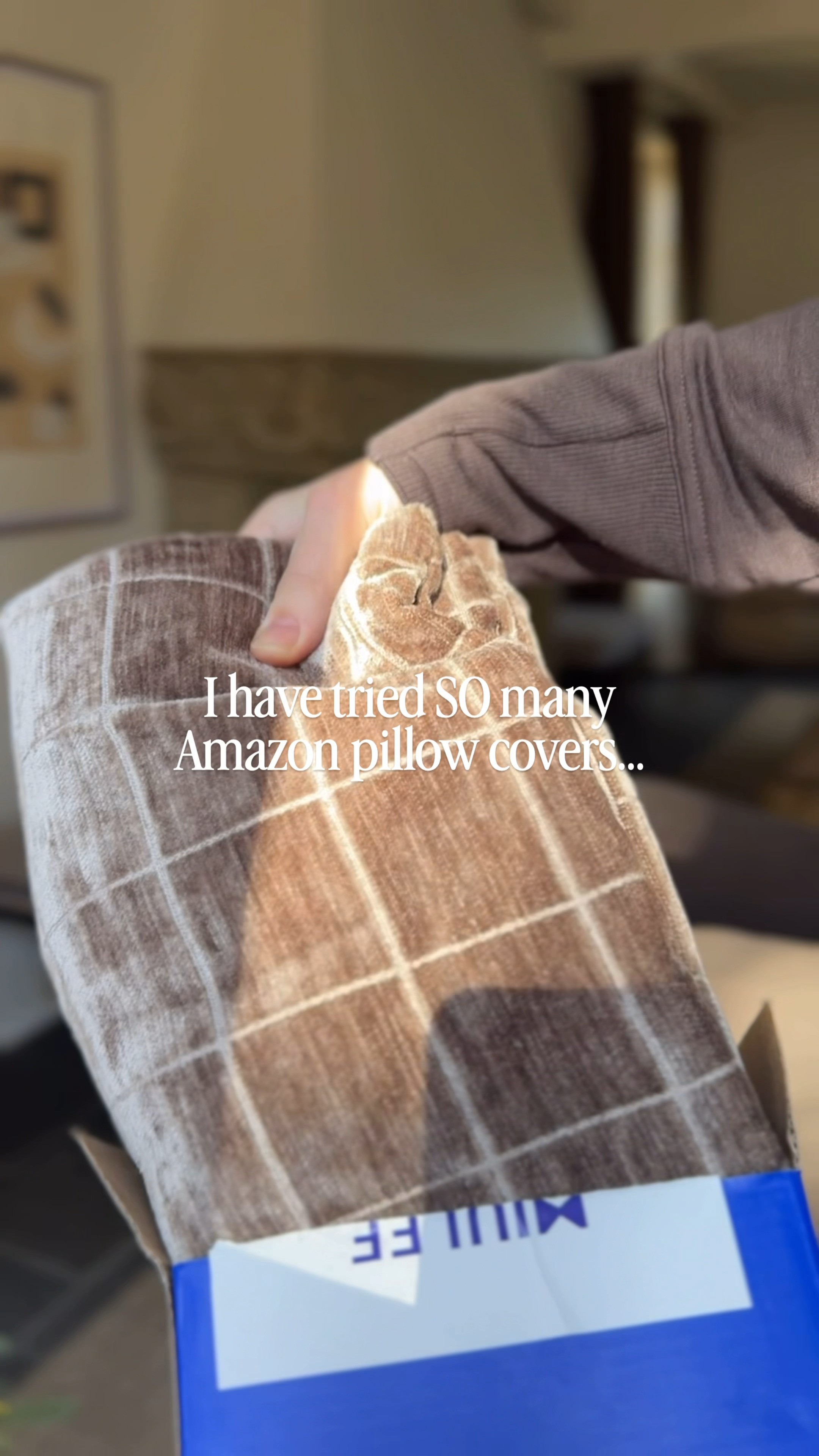 Pillow Cover Favorite! 

I have tried a lot of pillow covers over the years and this one is a top favorite! Love the luxe look with an Amazon price tag and comes in so many great colors and several sizes. I have added to several spaces. 

pillow covers, pillows, accent pillows, home decor, look for less, throw pillow, home accents, found it on Amazon 

 #LTKdayinmylife #LTKHome