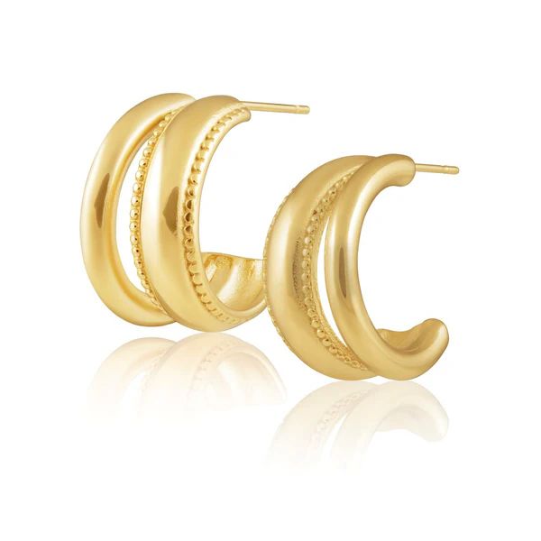 Portia Hoops | Sahira Jewelry Design
