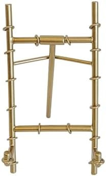 SMALL EASEL: 6” Tall x 3” wide. Base of the front legs to the back of the hind leg measures 3... | Amazon (US)