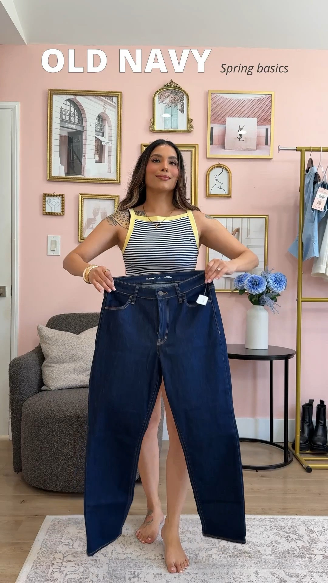Old navy Spring basics 🌷
Wearing an XS petite in the tank tops
A size M on the green t shirt 
And a size 6 short/petite on the jeans

#LTKootd #LTKWorkwear #LTKPetite