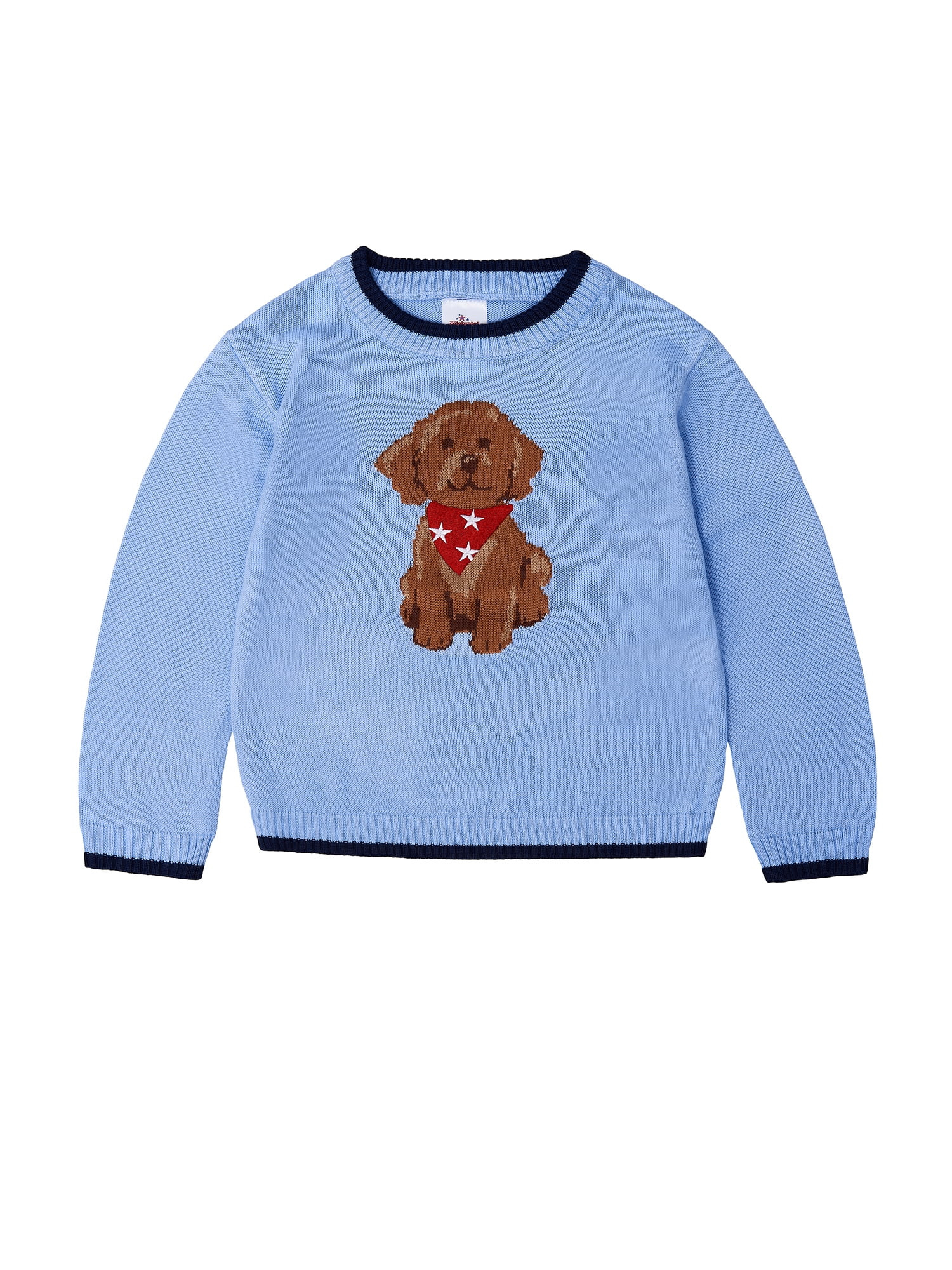 Way to Celebrate Toddler Americana Sweater, Sizes 12M-5T | Walmart (US)