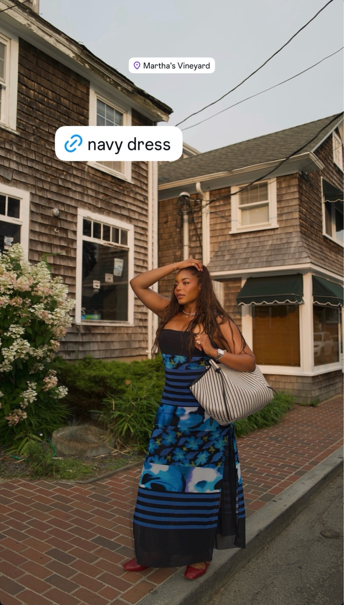 Such a fun blue printed striped dress from staud! This is the perfect summer vacation outfit for your next travel plans. Styled with a red ballet flats and striped tote bag … For more links to wedding guest dress summer, summer dresses, summer outfits, country concert outfits, concert outfits, vacation outfits beach, teacher outfits, date night outfits, concert outfit ideas, back to school outfits, business casual workwear,  follow me on LTK! ✨

#LTKsummer #LTKdresses #LTKstyletip
