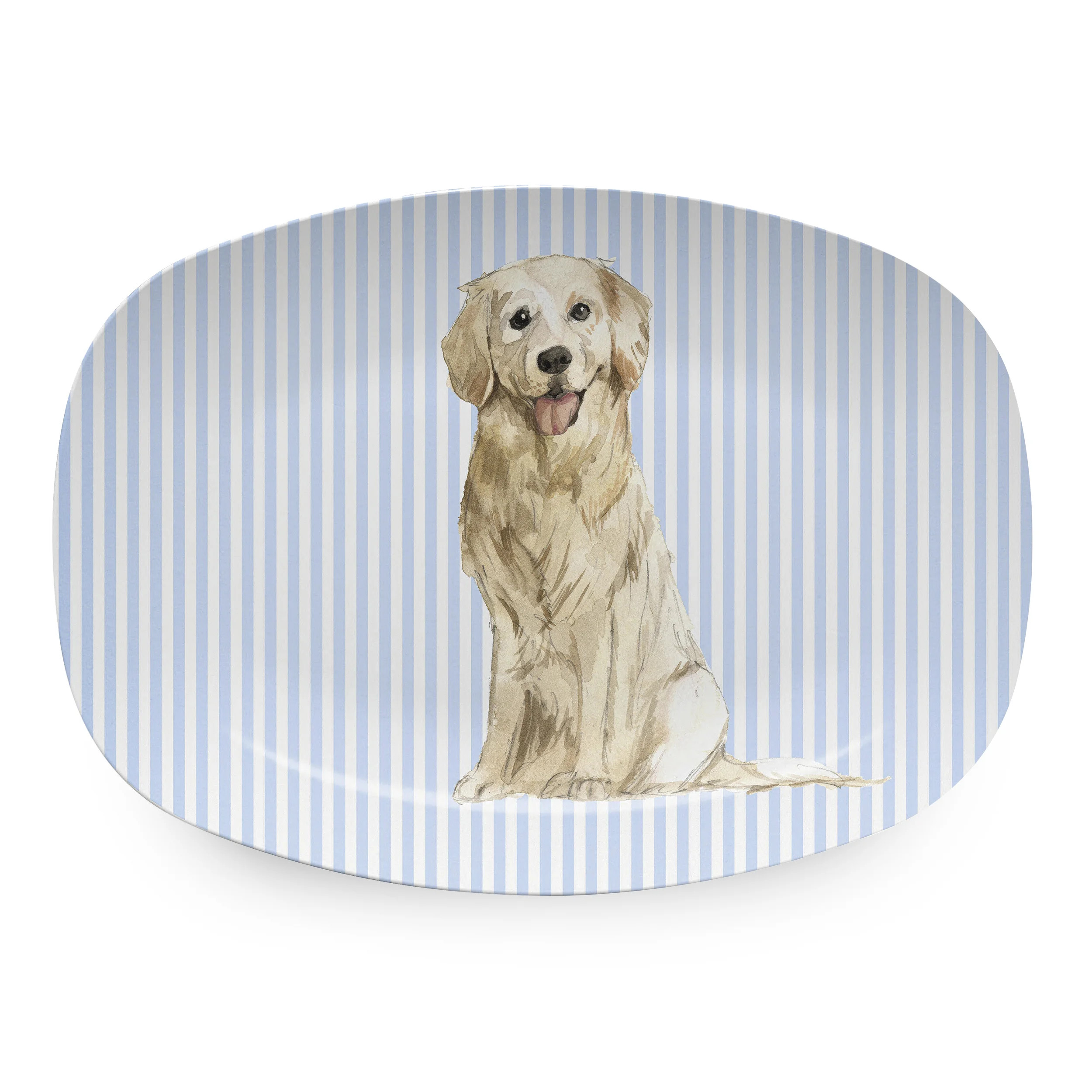 Mariposa Friends Golden Retriever Platter | Perigold | Perigold