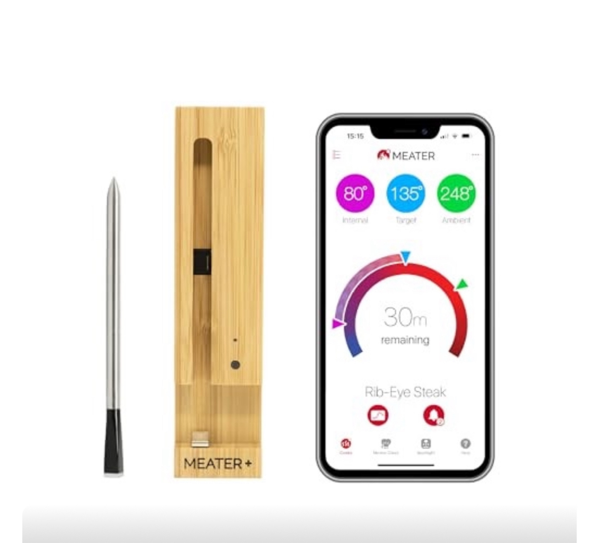Never under or over cook a turkey, steak, or chicken again. This Meater smart thermometer makes sure all your hard work (and money) turns out perfect every time. 

#LTKHome #LTKSeasonal #LTKGiftGuide