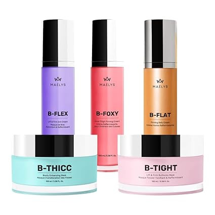 MAËLYS Full Body Reshaping Bundle - B-TIGHT Lift & Firm Booty Mask - B-THICC Booty Enhancing Mas... | Amazon (US)