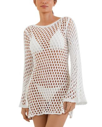 ViX Belle Crochet Dress Swim Cover-Up    | Bloomingdale's Women Swimsuits & Cover-Ups | Bloomingdale's (US)