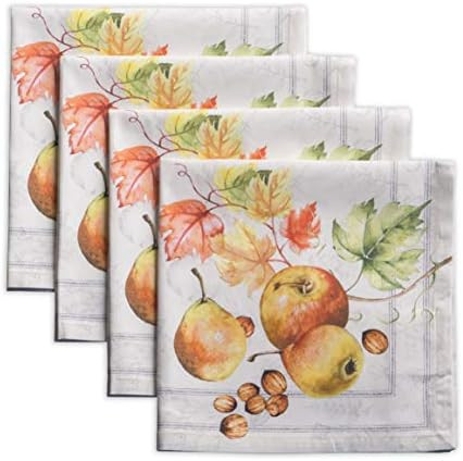 Maison d' Hermine Fruit D'Hiver 100% Cotton Soft and Comfortable Set of 4 Napkins Perfect for Fam... | Amazon (US)
