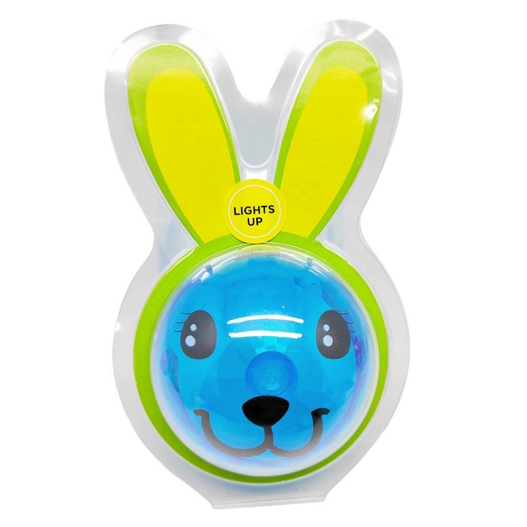 WAY TO CELEBRATE! Easter Light Up Bunny Ball Blue | Walmart (US)