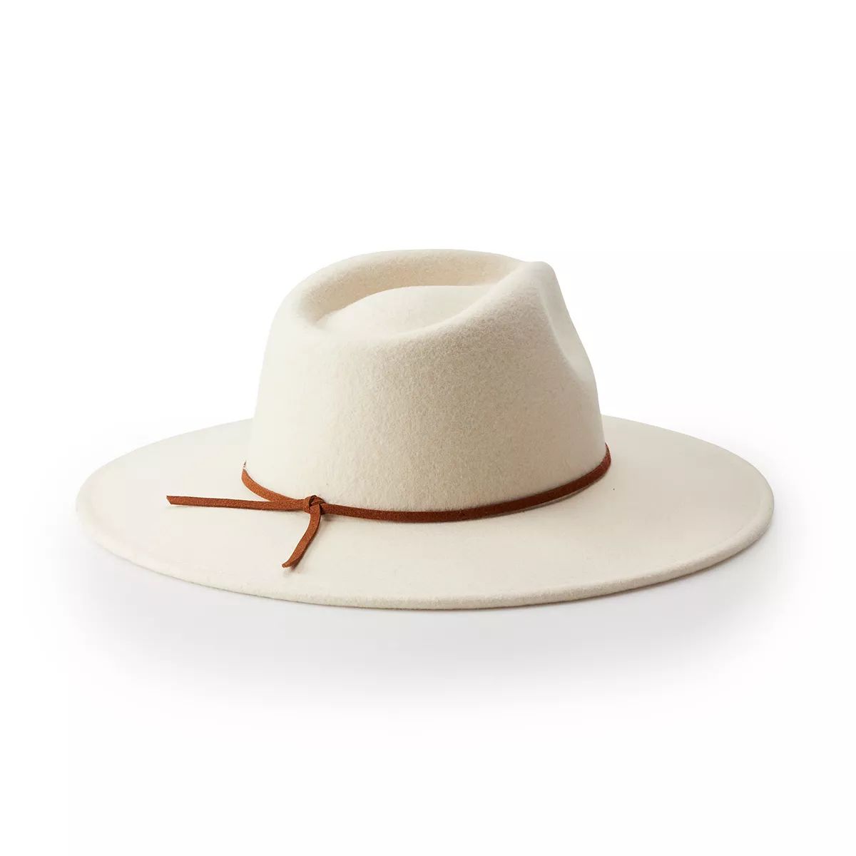Women's Sonoma Goods For Life® Felt Fedora with Suede Band | Kohl's