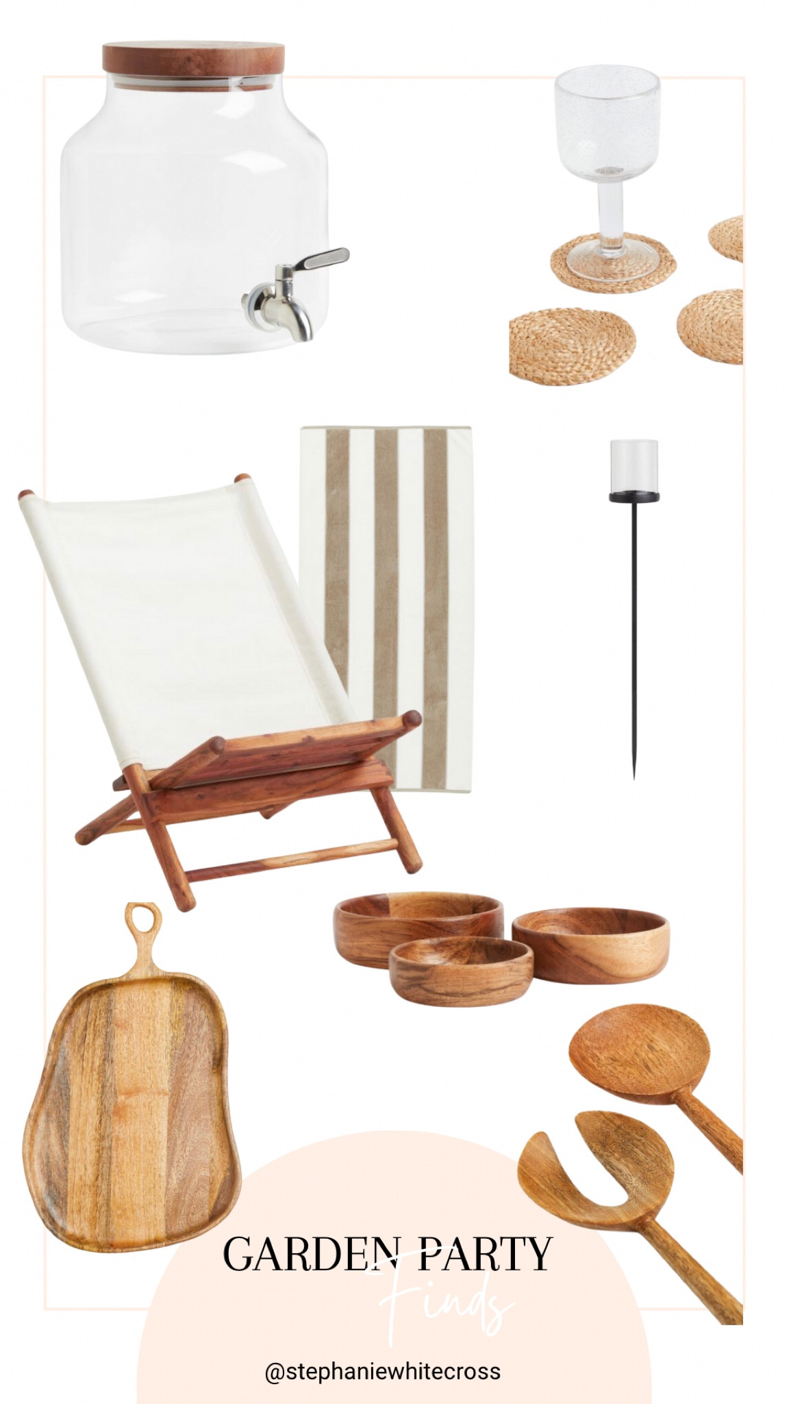 Neutral Garden Party Decor 🤍🌸 #garden #homedecor

#LTKSeasonal #LTKhome