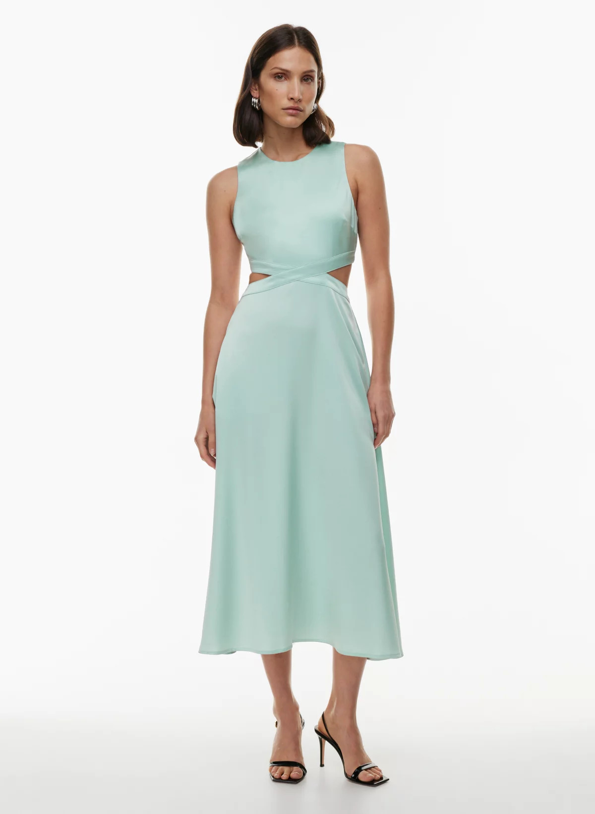 CELLA SATIN DRESS | Aritzia