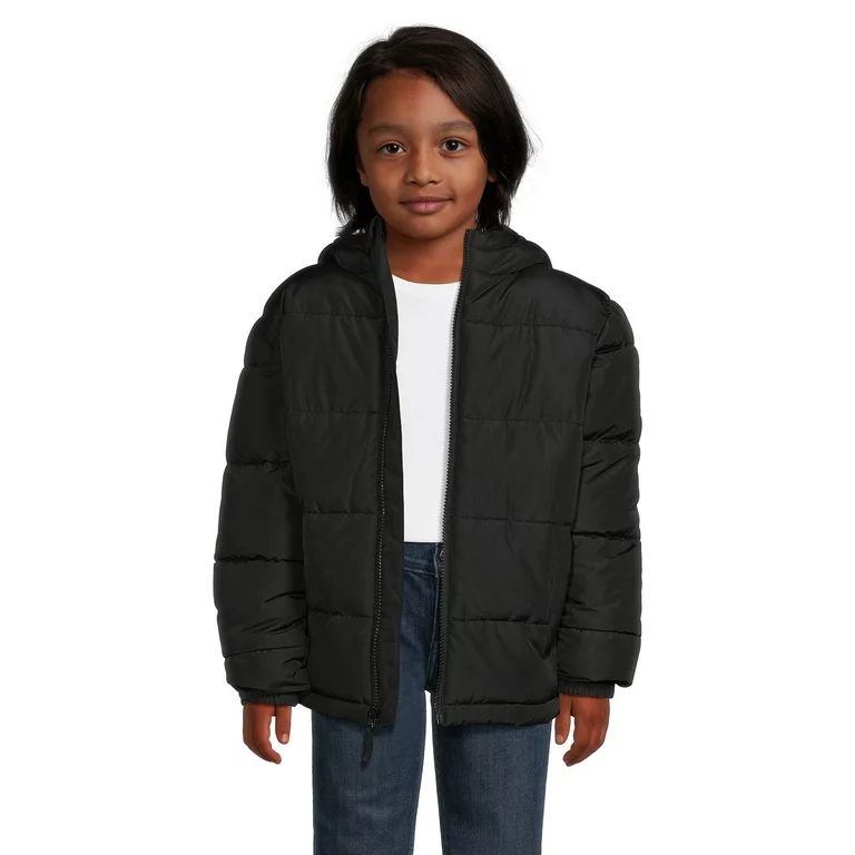 Swiss Tech Boys Puffer Jacket, Sizes 4-18 Husky | Walmart (US)