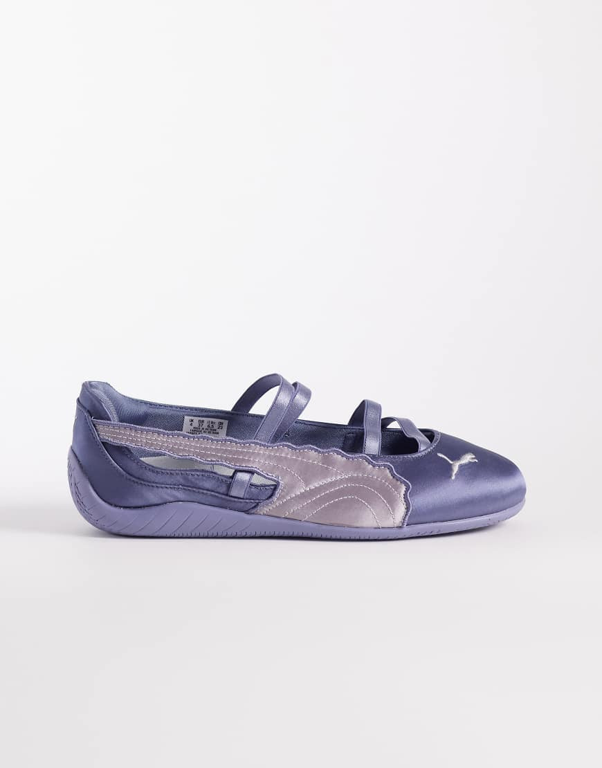 Puma Speedcat satin ballet flats in lilac-Purple | ASOS (Global)
