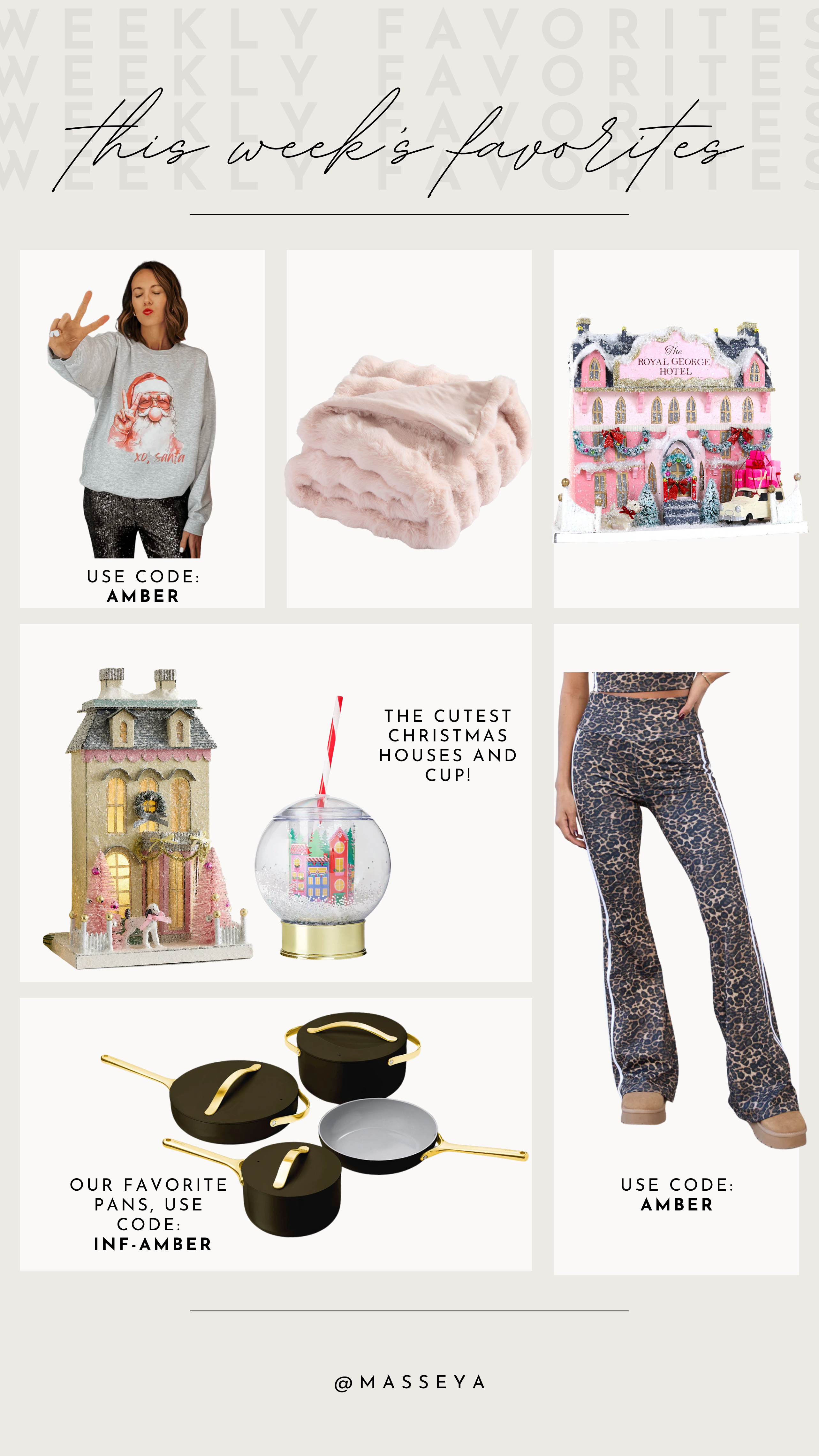 this weeks favorites!

weekly favorites, christmas decor, holiday gifts, for her 

 #LTKGiftGuide #LTKHoliday