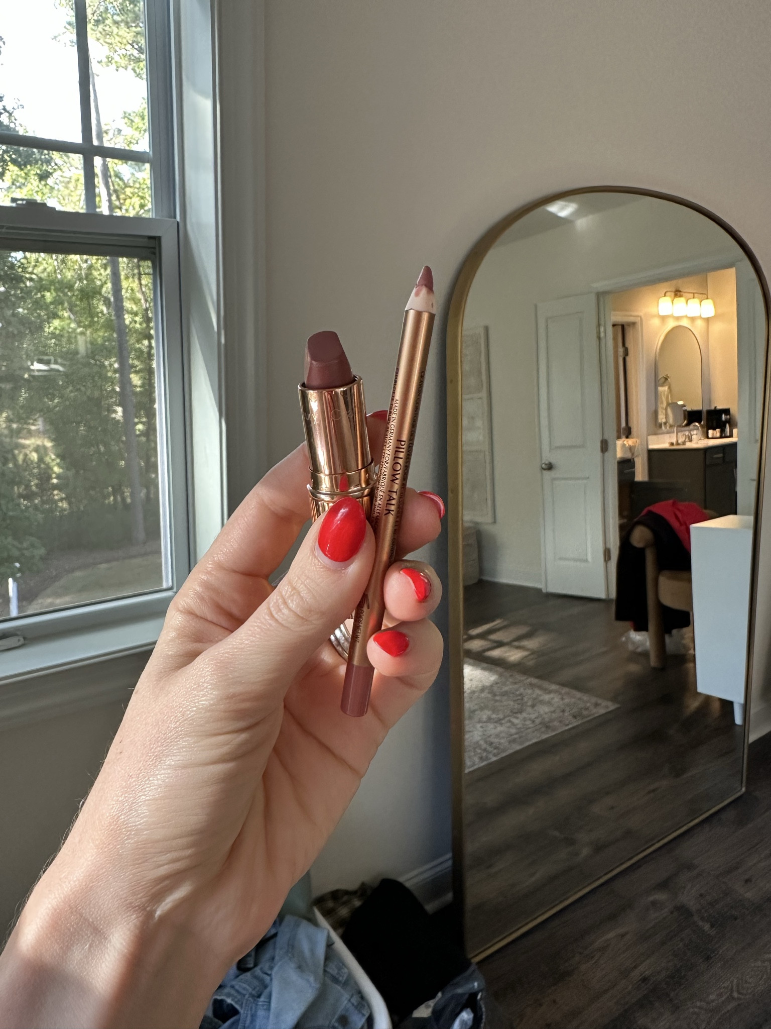 Love this lip combo (both in shade Pillow Talk) 

 

#LTKBeauty