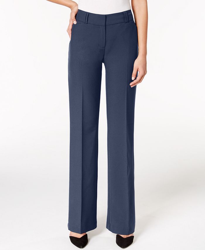 Alfani Curvy Bootcut Pants, Regular & Short Lengths, Created for Macy's & Reviews - Pants & Capri... | Macys (US)