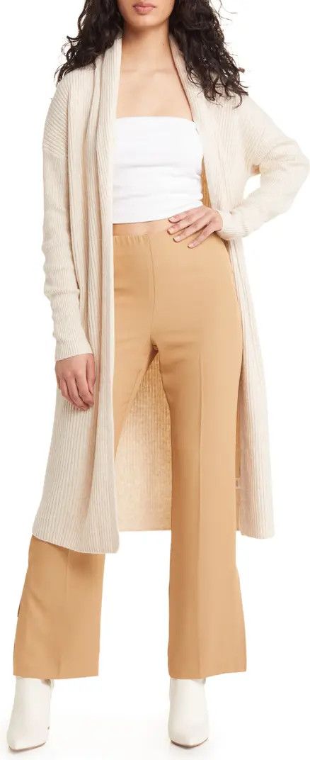 Longline Shawl Collar Cardigan | Nordstrom